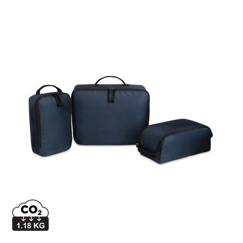 Renew AWARE RPET 3-delige Packing Cube Set bedrukt met logo