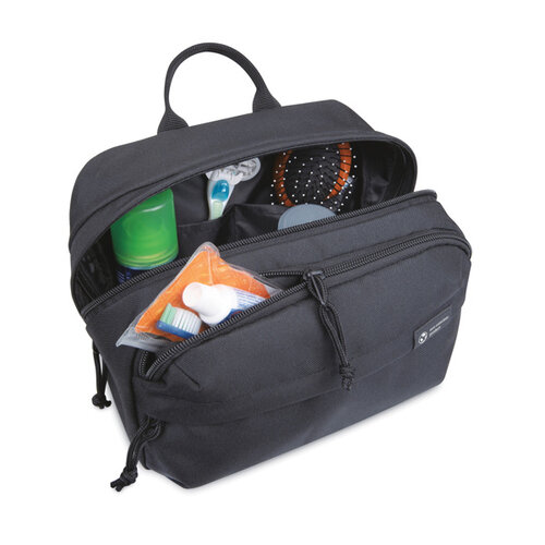 Renew AWARE rPET toilettas 101037 met logo bedrukken DeBle