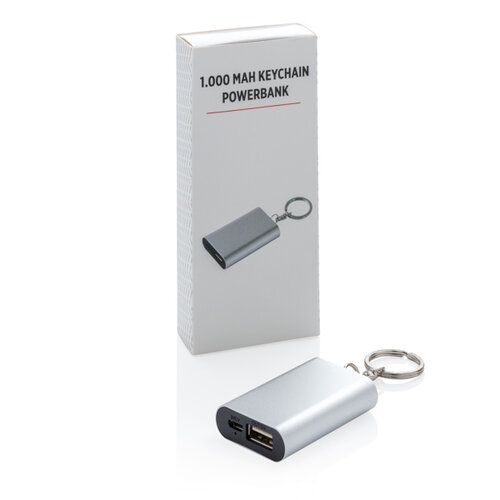 DeBle Sleutelhanger Powerbank 1.000 mAh P324.190 bedrukken met logo