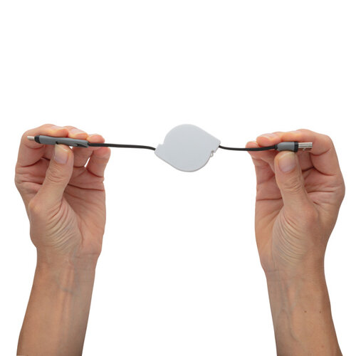 3-in-1 kabel met oprolmechanisme P302.22