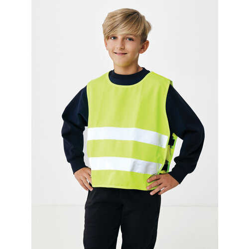 GRS gerecycled PET reflecterend veiligheidsvest 7-12 jaar GRS gerecycled PET reflecterend veiligheidsvest 7-12 jaar
