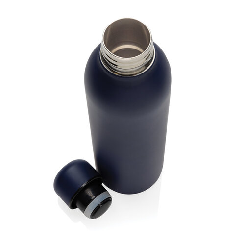 DeBle RCS gerecyclede thermosfles 500 ml P433.04 van gerecycled RVS bedrukt met logo