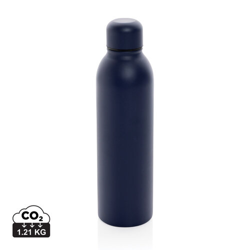 DeBle RCS gerecyclede thermosfles 500 ml P433.04 van gerecycled RVS bedrukt met logo