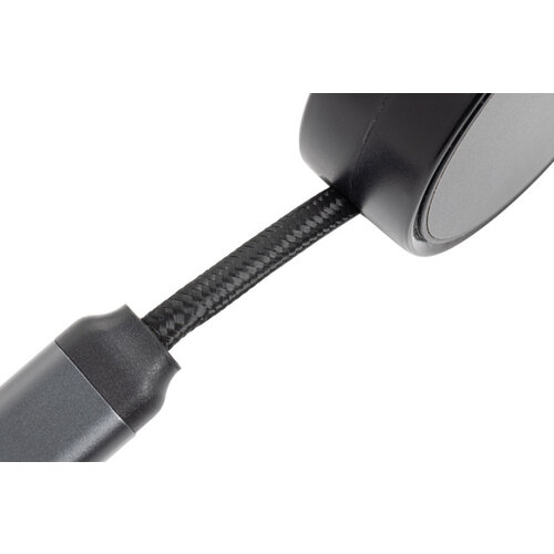 6-in-1-kabel Terra RCS gerecycled aluminium uitrekbaar