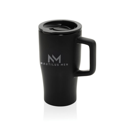 Luxe mok 490 ml met deksel Quencher met logo bedrukken DeBle