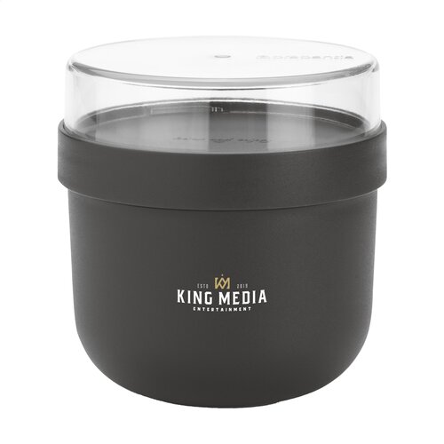 Brabantia Make & Take Yoghurtbeker - 2950, kunststof yoghurtbeker met twee compartimenten en lekvrij design