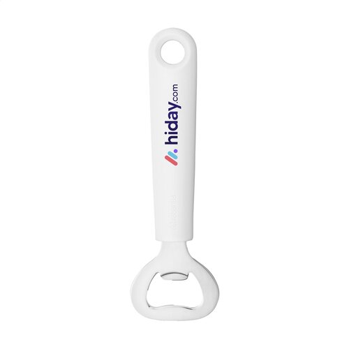 Brabantia Tasty+ Flesopener - 2968, RVS flesopener met lange kunststof handgreep en ophangoog