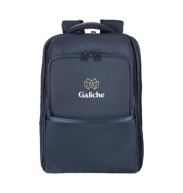 Tucano Lunar Business Backpack 15,6 inch met logo – DeBle duurzame laptoprugzak van gerecycled kunststof met gewatteerd laptopvak en ergonomisch rugpand voor bedrijven
