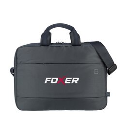 Tucano Global 2 Business Laptopbag 15,6 inch met logo – DeBle duurzame laptopbag van gerecycled PET met organiser-vak en laptopvak voor bedrijven