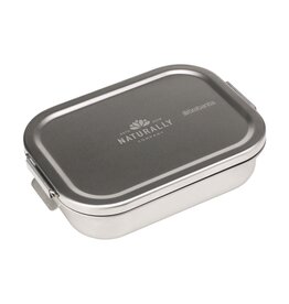 Brabantia Make & Take Lunchbox Medium 1,1 L - 2952, RVS lunchbox met luchtdichte kliksluiting en duurzaam design