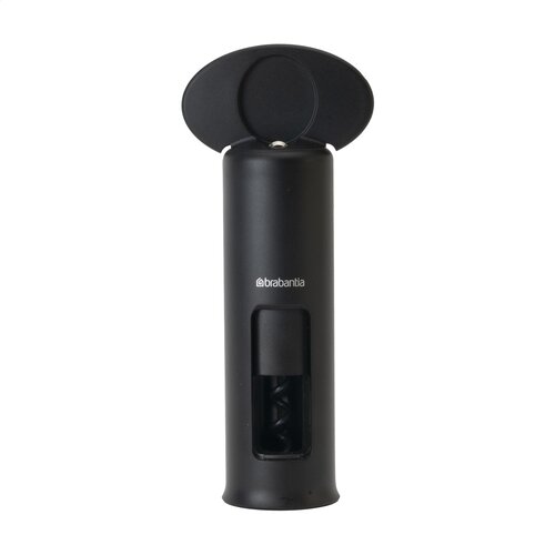 Brabantia Classic Kurkentrekker - 2958.98, kunststof kurkentrekker met draaigreep, capsulesnijder en non-stick spiraal