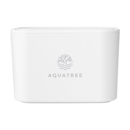 Brabantia Mindset Badkamer Afvalbakje - 2961.10, compact kunststof afvalbakje met afneembare klapdeksel