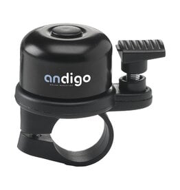 Airbell Original Fietsbel 2931 – slimme fietsbel met houder voor Apple AirTag, gemaakt van kunststof en RVS, geschikt voor sturen van 22 mm, ideaal relatiegeschenk