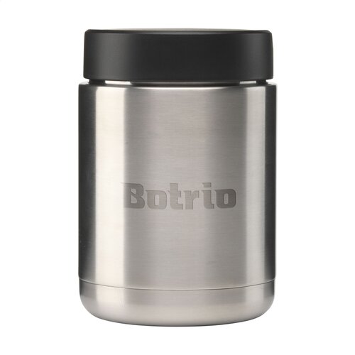 Briggs RCS RVS Foodjar 500 ml 2530 – dubbelwandige vacuümgeïsoleerde foodcontainer van gerecycled RVS, 100% lekvrij en RCS-gecertificeerd, ideaal relatiegeschenk