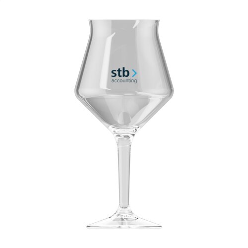 HappyGlass The Baron bierglas Tritan 400ml, onbreekbaar BPA-vrij glas – duurzaam bedrukt relatiegeschenk voor evenementen en horeca