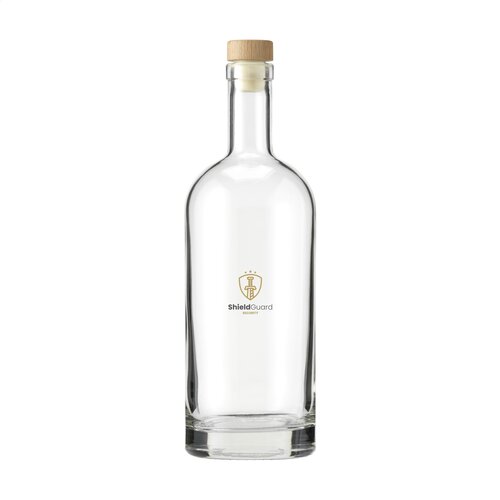Helsinki 1L glazen waterfles met houten kurkdop – 2788 Helsinki 1L glazen waterfles met houten kurkdop – 2788