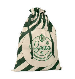 Grote katoenen tas kerstmotief CX1567