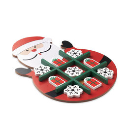 Kerstmis houten tic tac toe CX1568