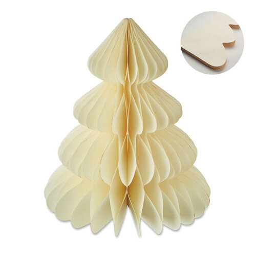 DéBlé Kerstboomdecoratie van papier CX1578) bedrukken met logo