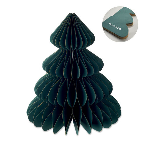 DéBlé Kerstboomdecoratie van papier CX1578) bedrukken met logo