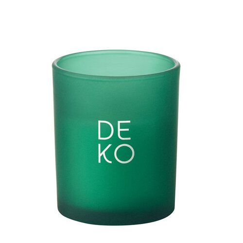 Plantaardige waskaars MO2708 bedrukken met logo DeBle