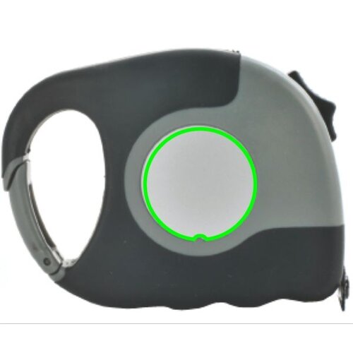 Karabijn rolmaat 5 meter bedrukken met logo DeBle meetlint met magneet NL BE