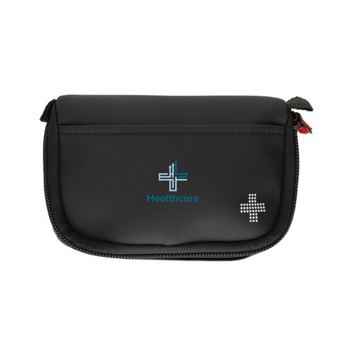 DeBle mailable EHBO set gerecycled PU met logo P265.401