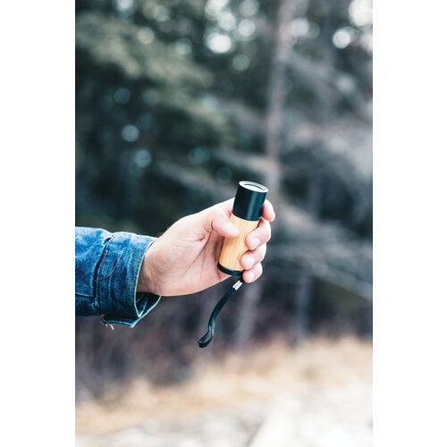 Bamboe- en RCS-gerecycled plastic zaklamp