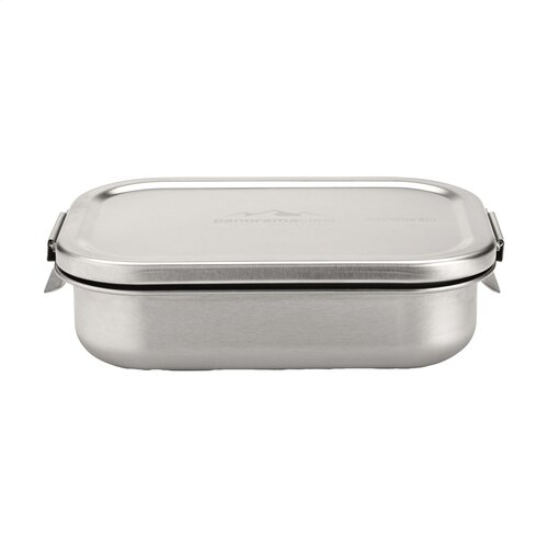 Brabantia Make & Take Lunchbox Medium 1,1 L - 2952, RVS lunchbox met luchtdichte kliksluiting en duurzaam design