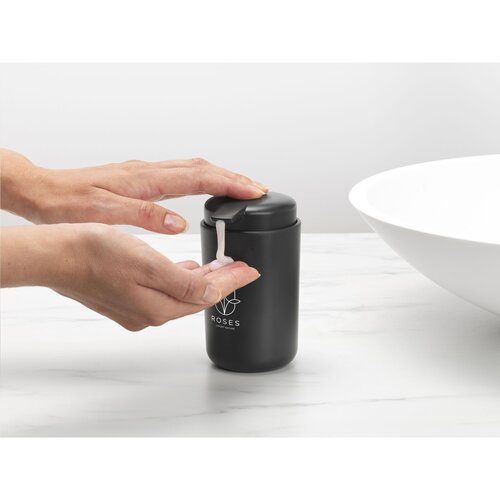 Brabantia Zeeppomp 250 ml - 2963.92, kunststof zeepdispenser met drupvrije pomp en stijlvol design