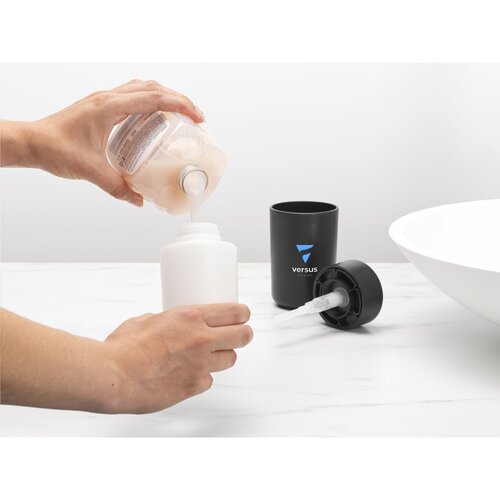Brabantia Zeeppomp 250 ml - 2963.92, kunststof zeepdispenser met drupvrije pomp en stijlvol design