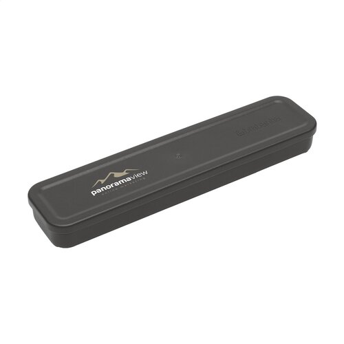 Brabantia Make & Take Bestekset - 2967.01, herbruikbare RVS bestekset met mes, vork en lepel in compact kunststof doosje