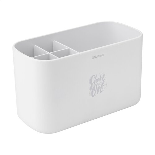 Brabantia Badkamer Caddy - 2966.10, kunststof badkamer organizer met 5 vakken en uitneembare inzet