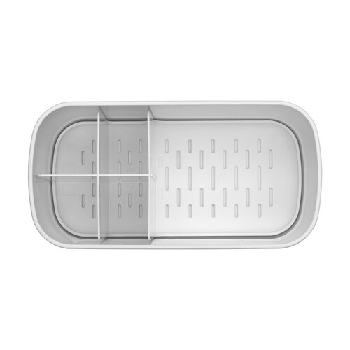 Brabantia Badkamer Caddy - 2966.10, kunststof badkamer organizer met 5 vakken en uitneembare inzet