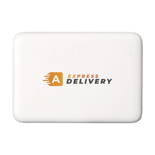 DéBlé Optima magnetische powerbank 261974 5.000 mAh van gerecycled ABS voor draadloos opladen