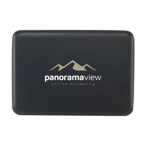 DéBlé Optima magnetische powerbank 261974 5.000 mAh van gerecycled ABS voor draadloos opladen