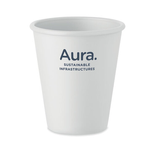 DéBlé Duurzame Enkelwandige PLA Beker 200ml (MO2607) bedrukken met logo