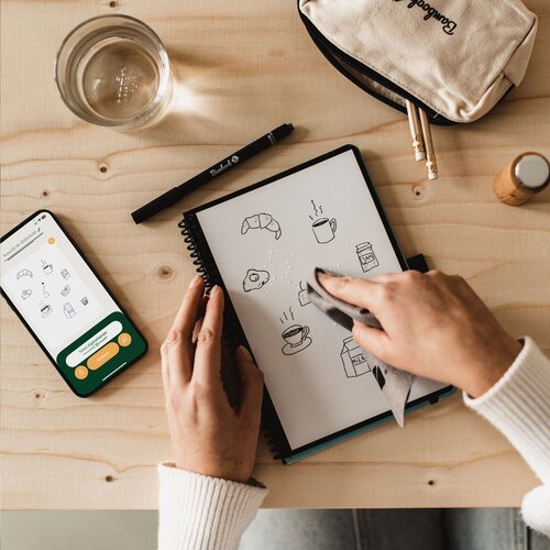 Bambook Classic Original A5 uitwisbaar notitieboek 262469 bedrukt met logo