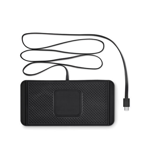Draadloze auto oplaadmat 15W (MO2651) met logo