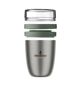 DéBlé Mepal Ellipse geïsoleerde lunchpot 262916 500 ml met apart 200 ml compartiment