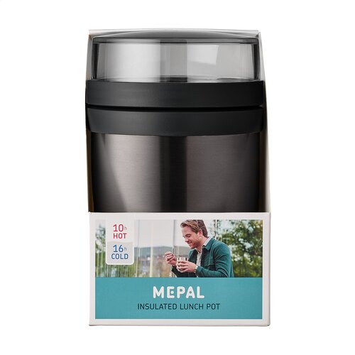 DeBle Mepal Insulated RVS Lunchpot Ellipse 500 ml 2916 met logo bedrukken