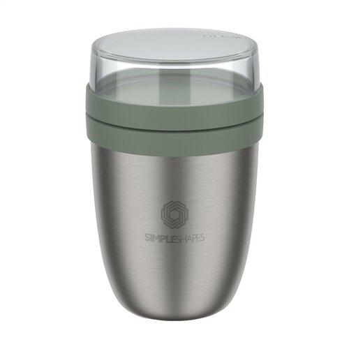 DeBle Mepal Insulated RVS Lunchpot Ellipse 500 ml 2916 met logo bedrukken