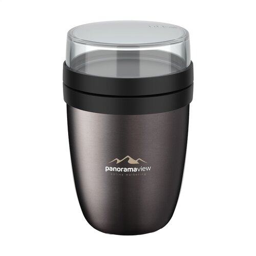 DéBlé Mepal Ellipse geïsoleerde lunchpot 262916 500 ml met apart 200 ml compartiment