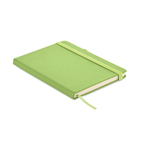 DeBle Arpu gerecycled PU A5 notitieboek MO6835 met penhouder bedrukken met logo