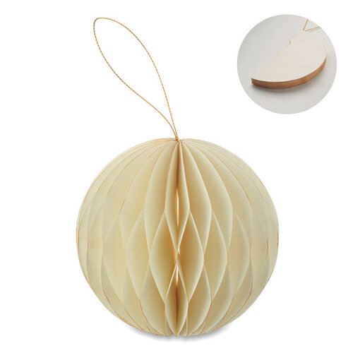 DéBlé Christmas bauble ornament CX1576) bedrukken met logo