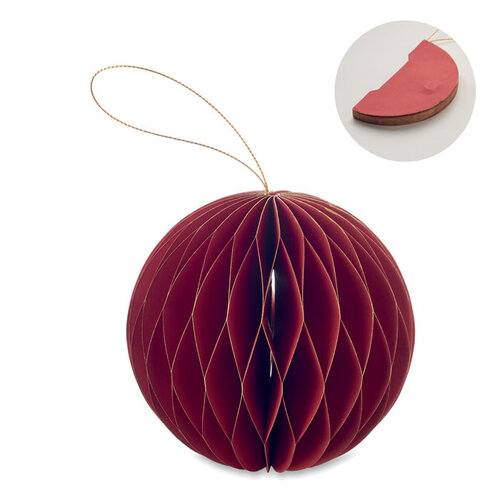 DéBlé Christmas bauble ornament CX1576) bedrukken met logo