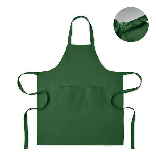 Schort biologisch katoen 240g (MO2249) met logo