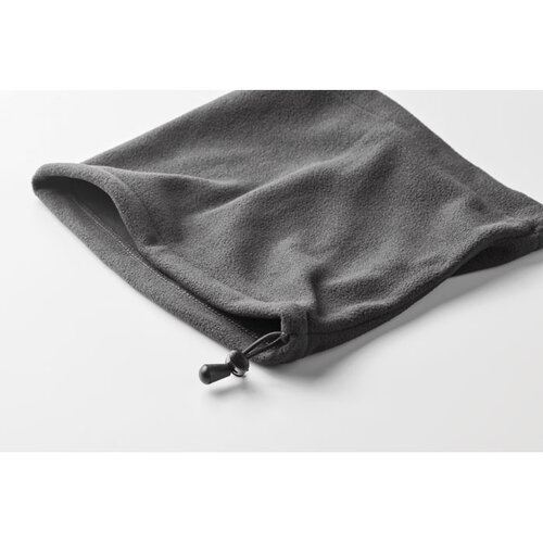 Fleece beanie/neckwarmer (MO2350) met logo