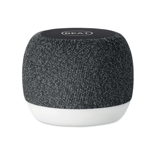15W draadloze speaker met oplader MO2714 met logo bedrukken DeBle