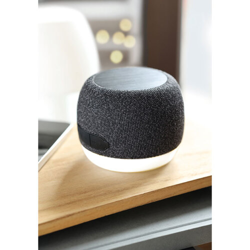 15W draadloze speaker met oplader MO2714 met logo bedrukken DeBle